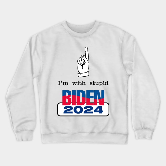 Election 2024 (1) Crewneck Sweatshirt by Nathan Timmel